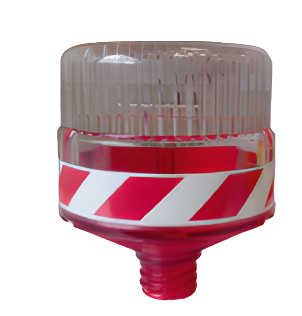 11817 FLK FLASH LED SOLAIRE ROUGE 360°